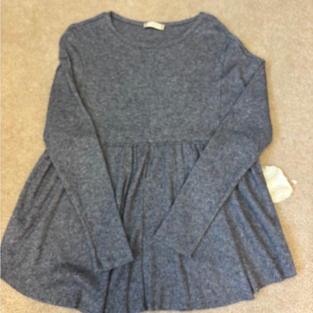 Altar'd State Charcoal Knit Sweater